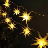 LED Lampice Zvezde Na Baterije