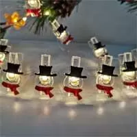 LED Lampice Na Baterije Sa Štipaljkama