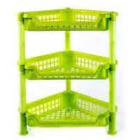 Ugaona plastična polica