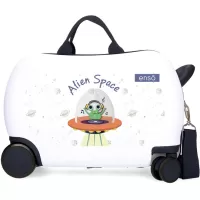 Dečiji kofer za put i vožnju Enso Alien Space
