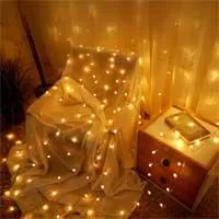 Toplo bele Lampice 200LED 20m 220V