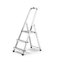 Kliknite za detalje - Sklopive aluminijumske kućne merdevine sa 3 stepenika Nosivosti 120kg 19332