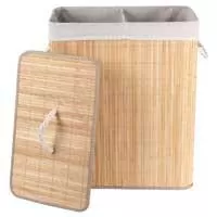 Kliknite za detalje - Korpa za veš sa dva odeljka za sortiranje Bambus Vilde 569694 Kliknite za detalje - Korpa za veš sa dva odeljka za sortiranje Bambus Vilde 569694