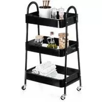 Kliknite za detalje - Pokretna polica sa tri korpe Vilde 568115