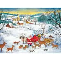 Kliknite za detalje - Ravensburger Novogodišnja slagalica 1000pcs  01-158393  