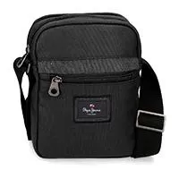 Kliknite za detalje - Pepe Jeans Muška torbica 22cm sa dve pregrade Court black 71355