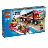 Kliknite za detalje - LEGO® City Vatrogasni kamion i brod LE7213