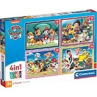 Kliknite za detalje - Puzzle slagalice 4u1 Patrolne šape Clementoni 21513