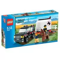 Kliknite za detalje - LEGO® City Džip sa prikolicom za konja LE7635