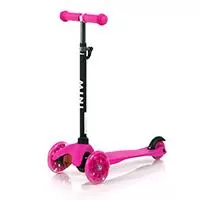 Kliknite za detalje - Lorelli Trotinet sa točkovima koji svetle Mini Pink 10390010004