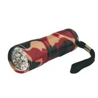 Kliknite za detalje - Maskirna metalna LED lampa sa 9 dioda 
