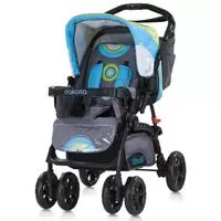 Kliknite za detalje - Chipolino Kolica Dakota lime/sky