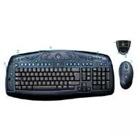 Kliknite za detalje - Logitech Codless Desktop LX 500 - 2 u 1 - bežična tastatura i miš