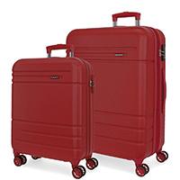 Kliknite za detalje - Set ABS kofera 68/55cm Movom Galaxy red 59895