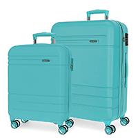 Kliknite za detalje - Set ABS kofera 68/55cm Movom Galaxy turquoise 59895