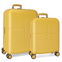 Pepe Jeans Komplet kofera 70cm i 55cm Highlight yellow 76895