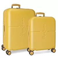 Kliknite za detalje - Pepe Jeans Komplet kofera 70cm i 55cm Highlight yellow 76895
