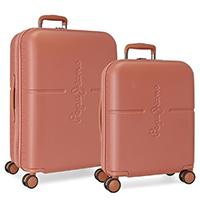 Pepe Jeans Set kofera 70cm i 55cm Highlight coral 76895