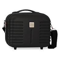 Kliknite za detalje - Beauty case - ABS neseser za šminku Roll Road India black 50839