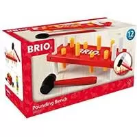 Kliknite za detalje - BRIO Igračka Stočić i čekić za zakivanje 30525