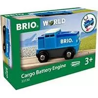 Kliknite za detalje - BRIO Teretna lokomotiva na baterije 33130