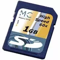 Kliknite za detalje - SD card HighSpeed 60x - 1 GB - Memory Corp