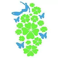 Kliknite za detalje - Zidni tatoo Nature Surf PP04 80x120cm 3FBD0F 47A7DE