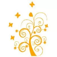 Kliknite za detalje - Zidni tatoo Dream Tree U06B 120x85cm FFA600