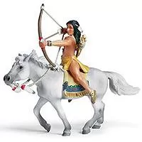 Kliknite za detalje - Schleich Američki Indijanci - Sijuks na konju 70301