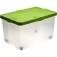 Kliknite za detalje - Kutija za odlaganje sa točkovima 64 lit. - OKT-239