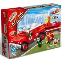 Kliknite za detalje - BanBao Vatrogasni Džip i Čamac 8304