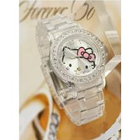 Hello Kitty Ručni časovnik 5706 clear white