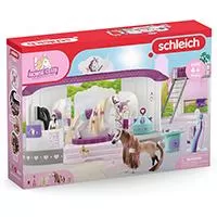 Kliknite za detalje - Schleich® Horse Club figurice - Salon za ulepšavanje konja 42588