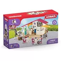 Kliknite za detalje - Schleich® Horse Club figure - Kafić u konjičkom klubu 42592