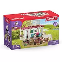 Kliknite za detalje - Schleich® Horse Club figure - Karavan za tajne stastanke Kluba 42593