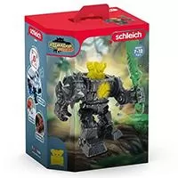 Kliknite za detalje - Schleich® Eldrador figurica - Džungla Robot sa mini čudovištem 42600