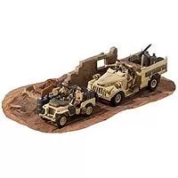 Kliknite za detalje - Revell maketa L.R.D.G. 30cwt Chevrolet & Jeep - RV070 03225