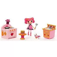 Kliknite za detalje - Mini Lalaloopsy Lutka Playset Bobicina Kuhinja 532545