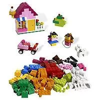 Kliknite za detalje - LEGO® Bricks and More Kocke - Ružičasta Kutija Kocaka LE5585