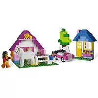 Kliknite za detalje - LEGO® Bricks and More Kocke - Velika Ružičasta Kutija Kocaka LE5560