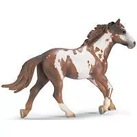Kliknite za detalje - Schleich Domaće životinje - Pinto pastuv 13616