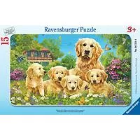 Kliknite za detalje - Ravensburger Puzzle Zlatni Retriver 01-063284