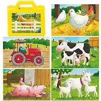 Kliknite za detalje - Ravensburger Puzzle Kocke Farma 01-074631