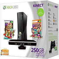 Xbox360 Slim 250 GB + Kinect Praznični komplet