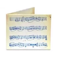 Kliknite za detalje - DynoMighty Neuništivi novčanik Music Sheet  DY-539