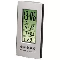 Kliknite za detalje - Hama termometar, sat, kalendar, alarm  75298