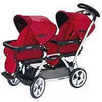 Kliknite za detalje - Peg Perego kolica za blizance Duette SW Geranium P3180021101
