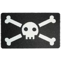 Kliknite za detalje - Kikkerland Otirač Jolly Roger Black DM09