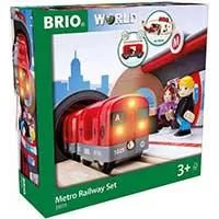 Kliknite za detalje - BRIO Igračka Metro voz sa prugom 33513