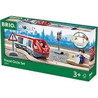 Kliknite za detalje - BRIO Igračka Putnički voz sa kružnom prugom 33511